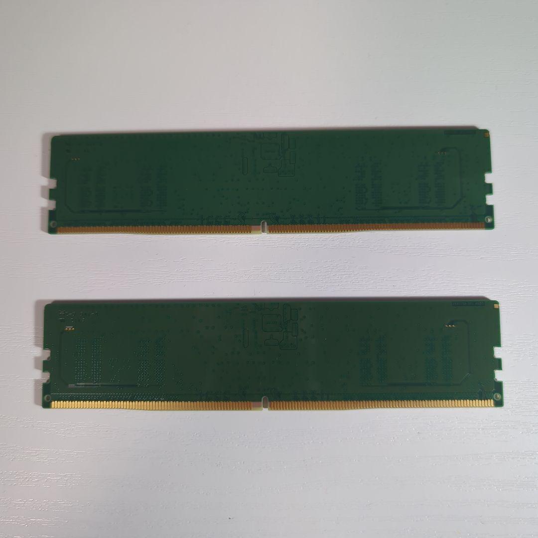 kingston DDR5 8GBメモリー2枚組 （合計16GB)②