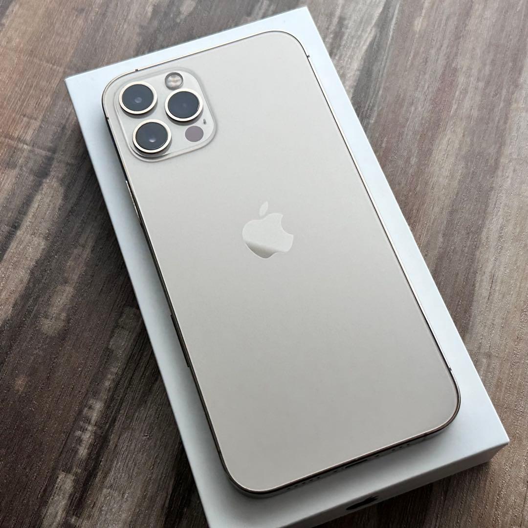 【良品◎超大容量‼︎】iPhone12Pro 本体 Gold 512GB