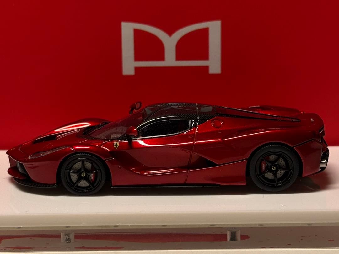 DMH 1/64 ラフェラーリ メタリックレッド - メルカリ