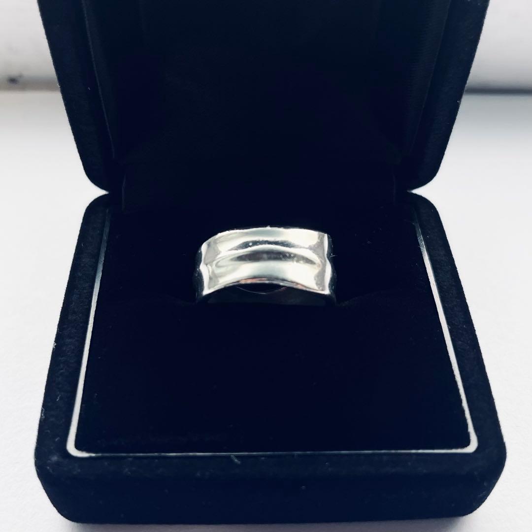 美品 希少サイズ】ティファニー シルバー リーフ リング 14号〜14.5号