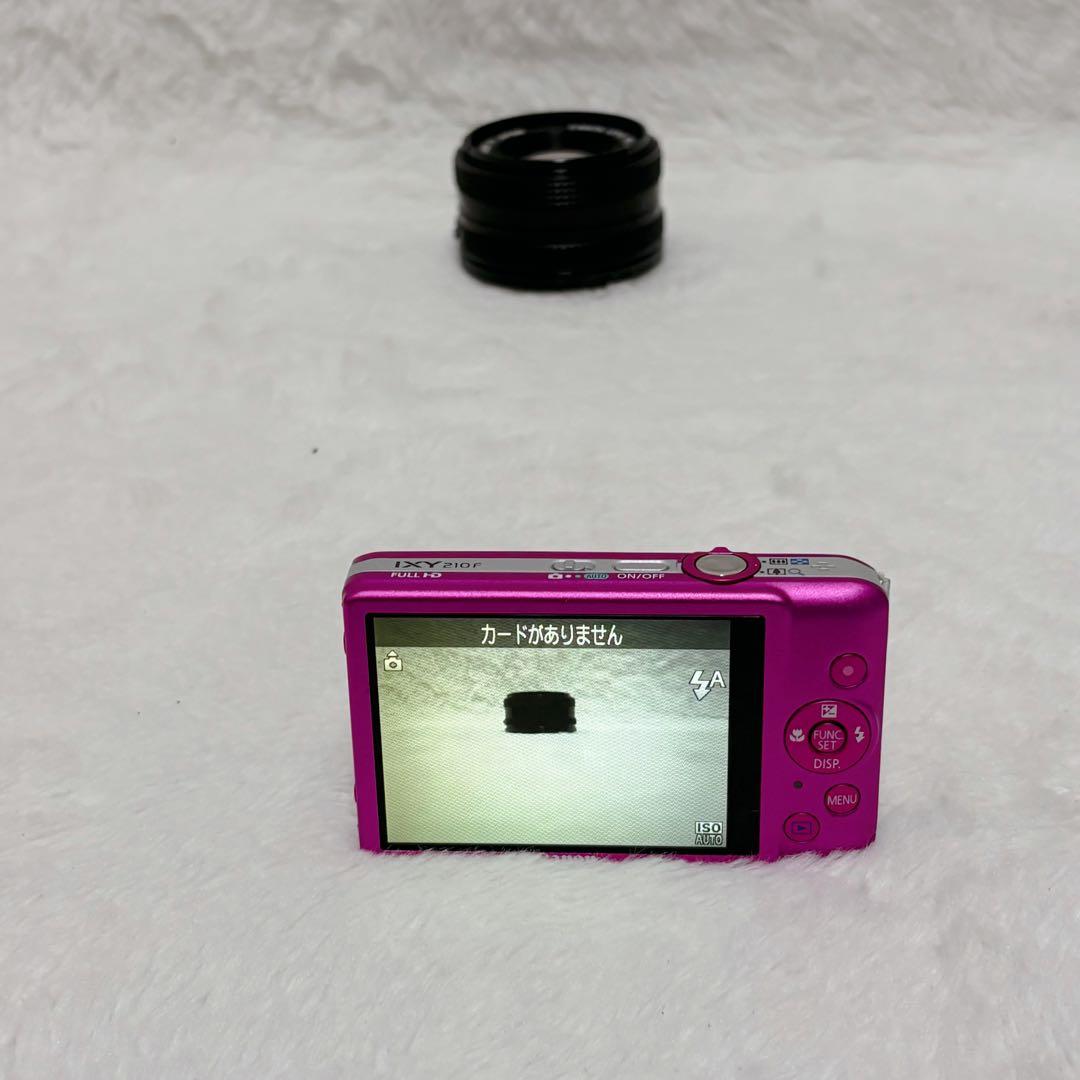 【外観極美品】Canon IXY210F ピンク