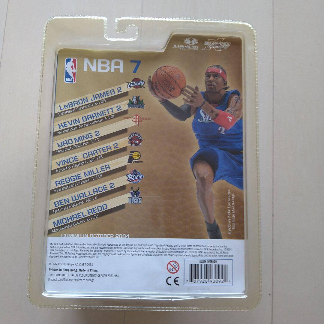 未開封 】 NBA フィギュア アレン・アイバーソン マクファーレン
