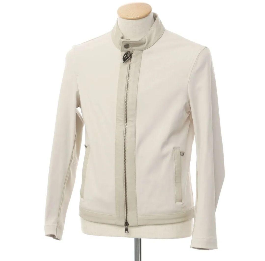 【EMMETI】 混合素材シングルライダース EMMETI】 混合素材シングルライダース - メルカリ