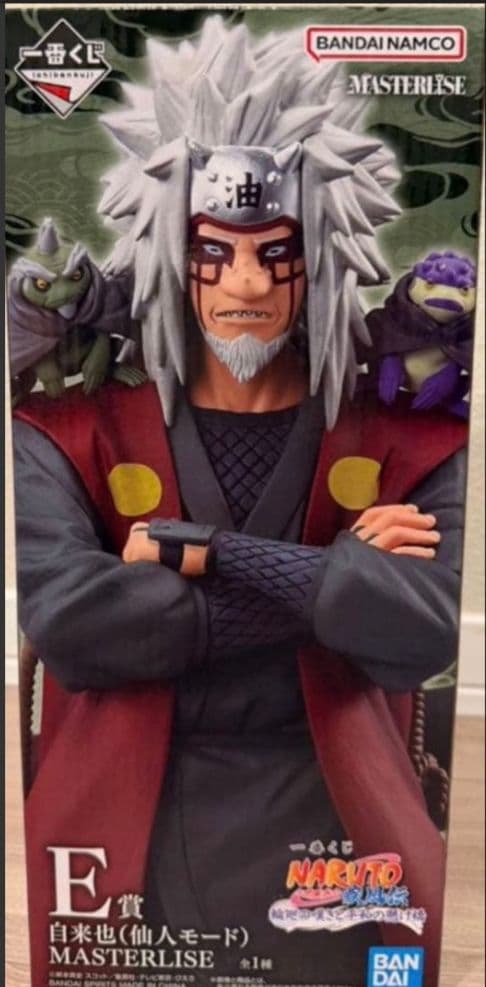 E賞 自来也 (仙人モード) MASTERLISE NARUTO-ナルト- 疾風伝 輪廻の嘆きと平和の懸け橋 E賞 自来也(仙人