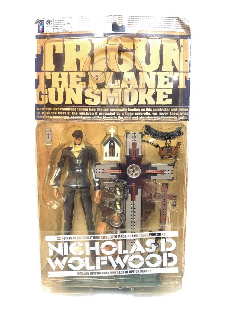 トライガン プラネット ガンスモークフィギュア海洋堂ニコラス・D・ウルフウッド トライガン・ザ・プラネット・ガンスモーク ニコラス・D・ウルフウッド