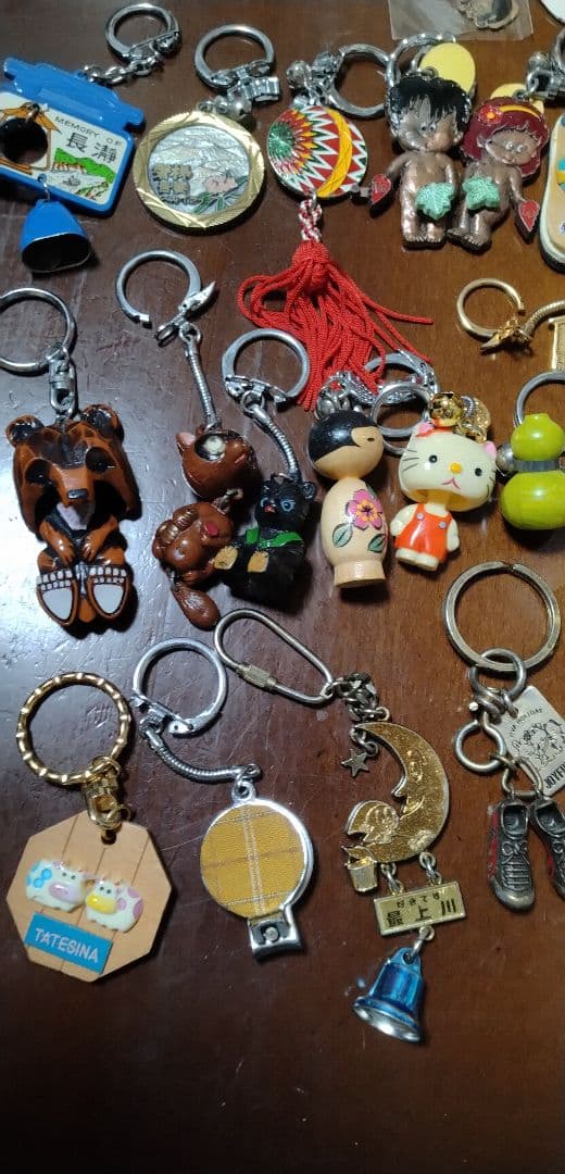 昭和、レトロキーホルダー47個まとめ売りです。 - メルカリ