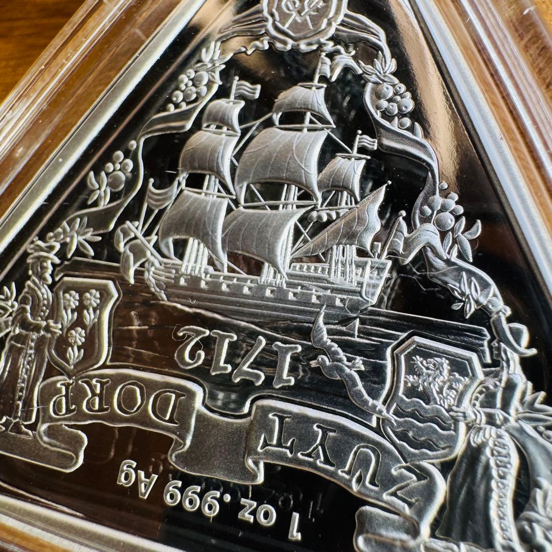 2020オーストラリア難破船Zuytdorp三角1オンスシルバー$ 1コイン