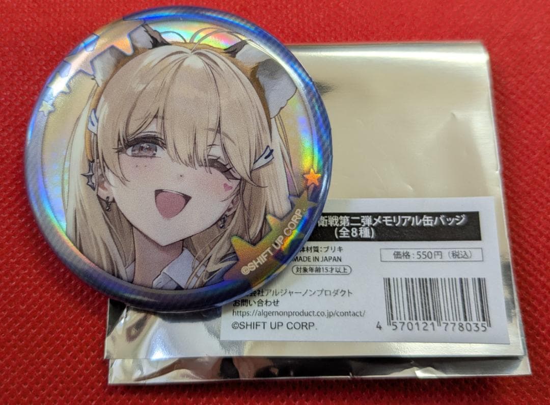 勝利の女神：NIKKE』紅蓮 メモリアル缶バッチ - メルカリ