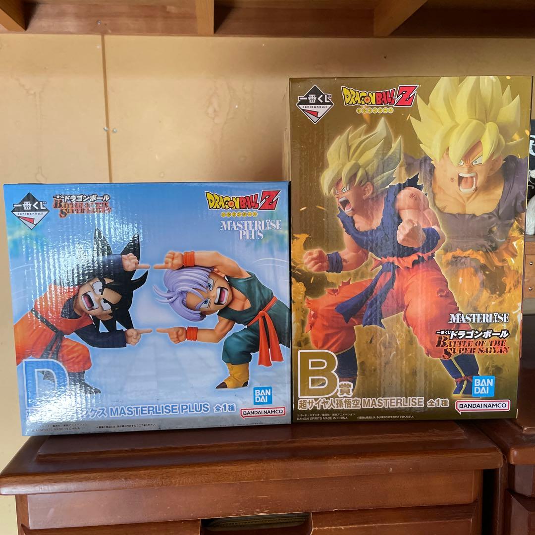 ドラゴンボール一番くじ B賞孫悟空 D賞孫悟天&トランクス - メルカリ