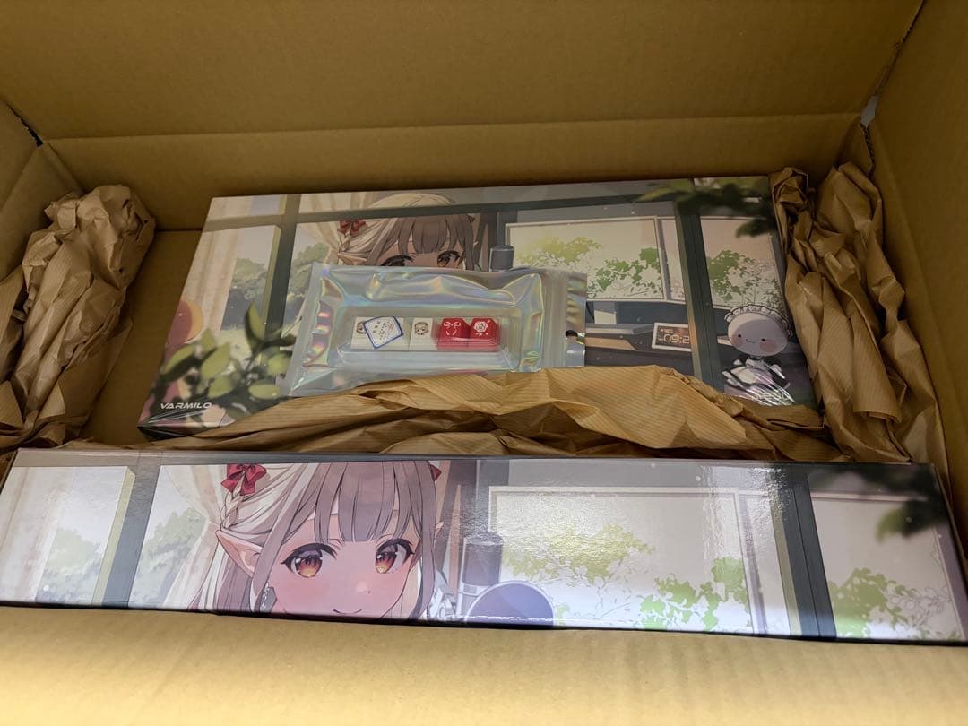 にじさんじ ふもコレ える キーボード キーキャップ マウスパッド セット にじさんじ × ふもコレ キーキャップセット える｜ふもコレ(Fumo