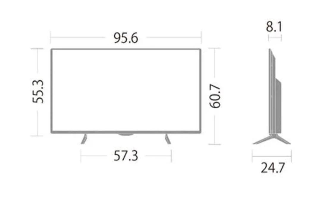 美品2024年製SHARP AQUOS42V型 液晶テレビ 2T-C42BE1