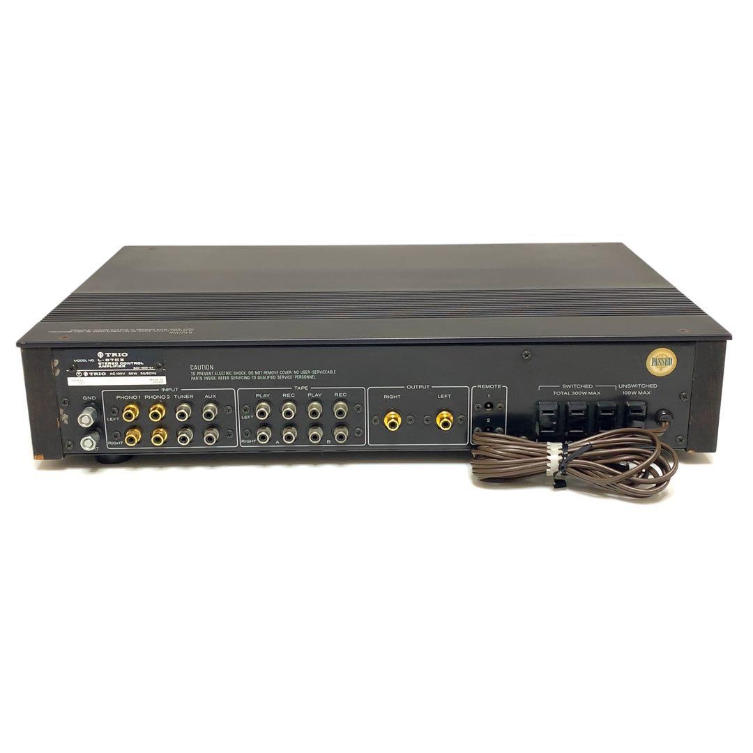 希少　動作確済　TRIO L-07CII トリオ　コントロールアンプ　プリアンプ