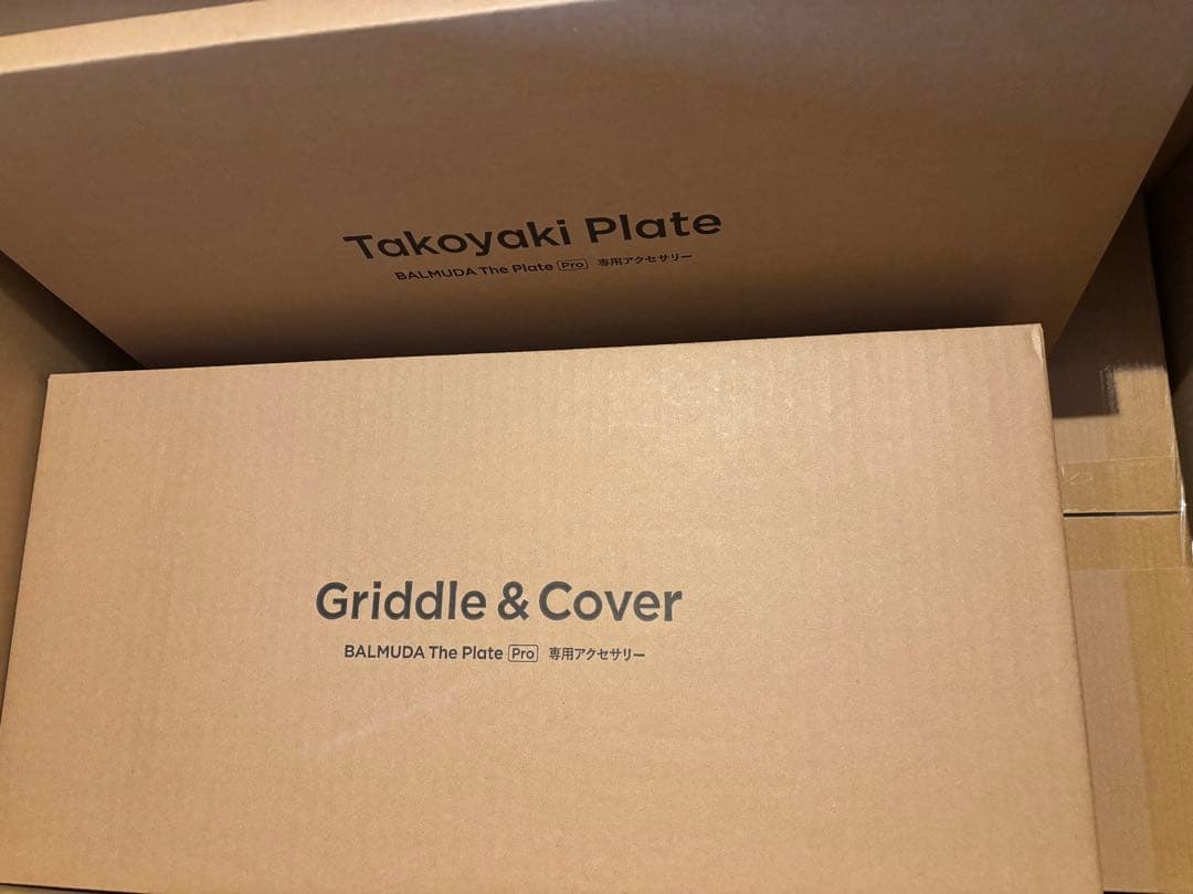 新品未使用　BALMUDAThe Plate Pro ホットプレート　フルセット