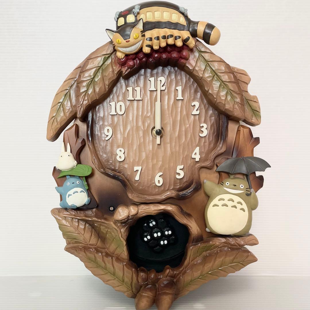 RHYTHM ジブリ となりのトトロ 壁掛時計 振り子時計 4MJ837RH - メルカリ