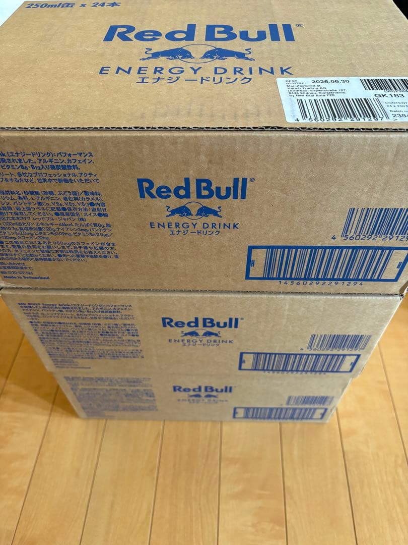 Red Bull エナジードリンク 250ml 24本入　3箱 Amazon.co.jp: レッドブル エナジードリンク 250ml×72本 (24本入×3