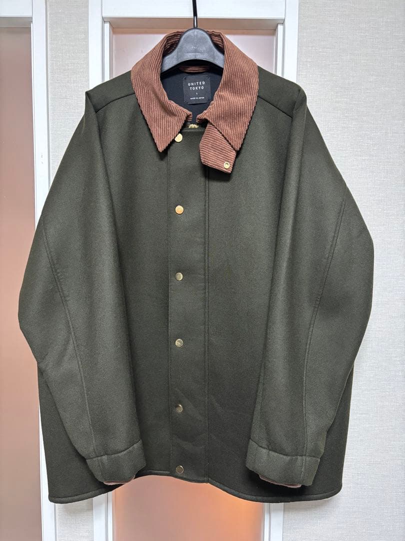 UNITED TOKYO × UOMO コラボ サクソニアブルゾン カーキ - メルカリ