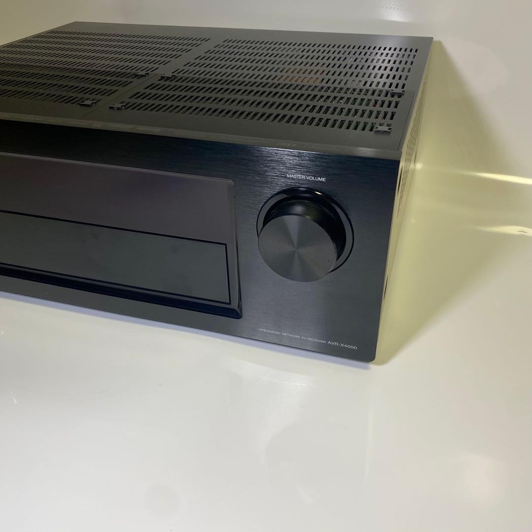 【極美品】DENON デノン AVR-X4000 AVアンプ サラウンドレシーバ