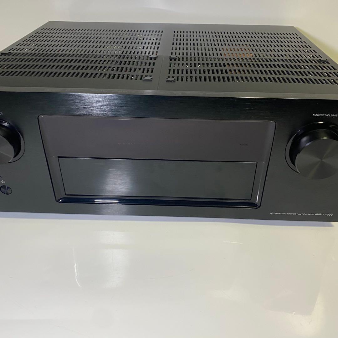 【極美品】DENON デノン AVR-X4000 AVアンプ サラウンドレシーバ