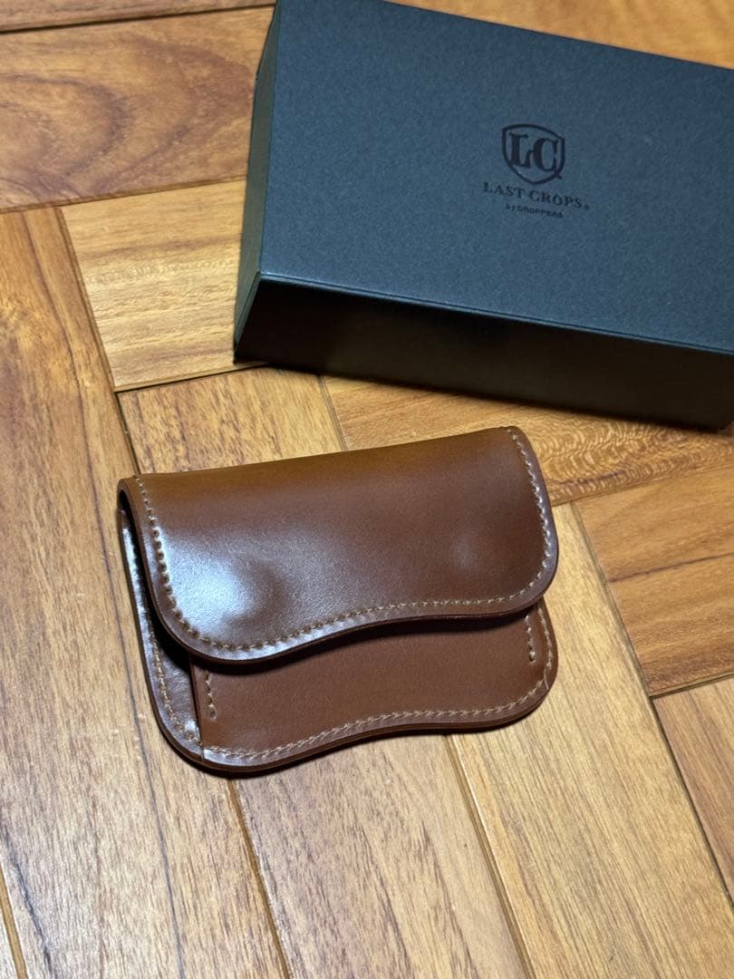 専用品　LAST CROPS タング シェルコードバン　希少バーボンカラー ラストクロップス LCタング ホーウィン シェルコードバン バーボンの