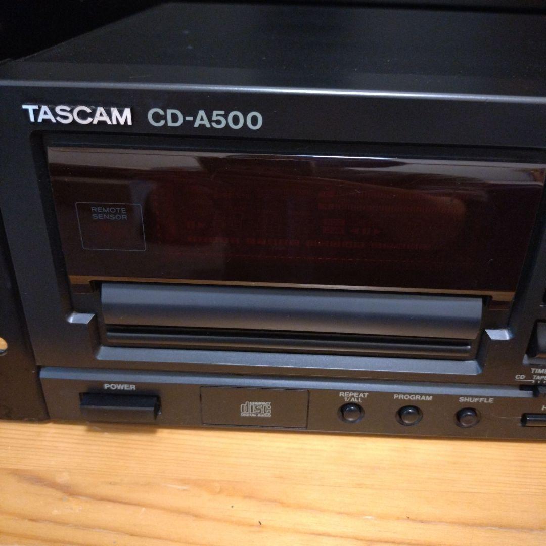 TASCAM CD-A500 CD・カセットデッキ CDカセットプレーヤー