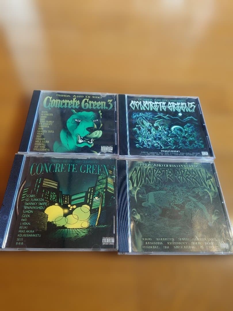CONCRETE GREEN シリーズ(2〜5)4枚セット 51zmpwHbFpL._AC_UL210_SR210,