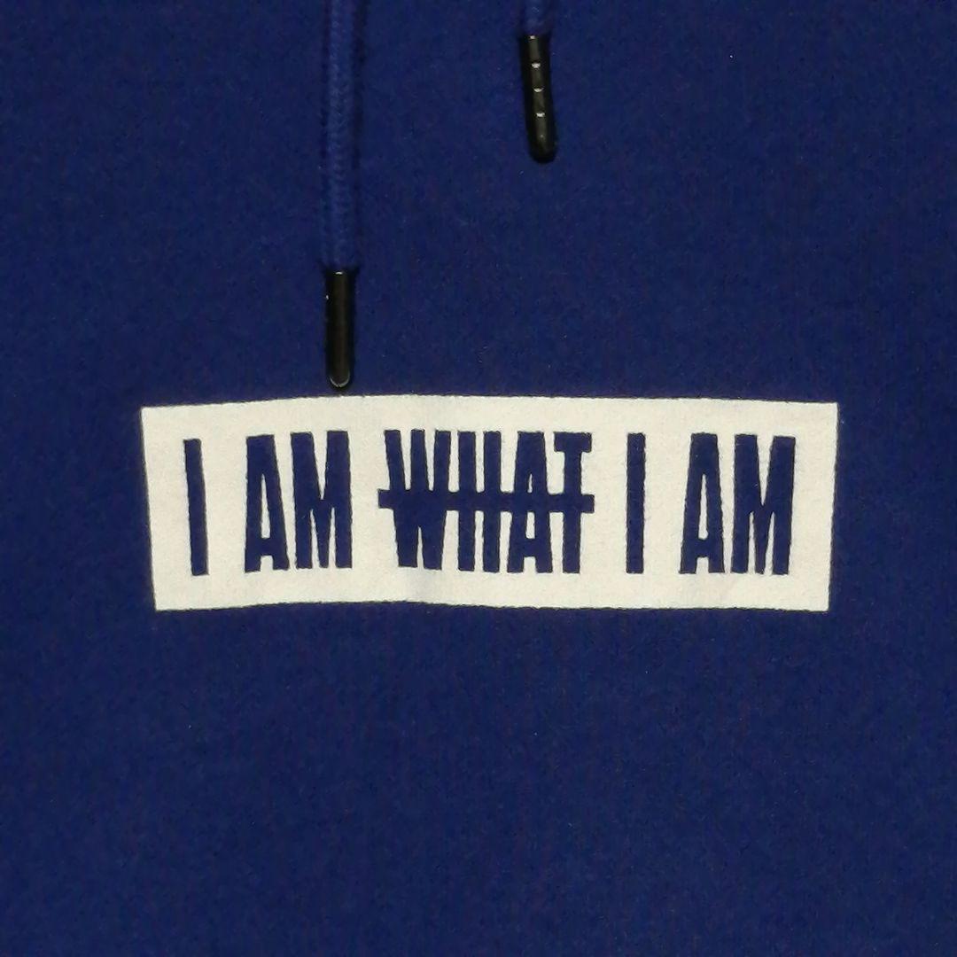 與真司郎ブランド I AM WHAT I AM パーカー L - メルカリ