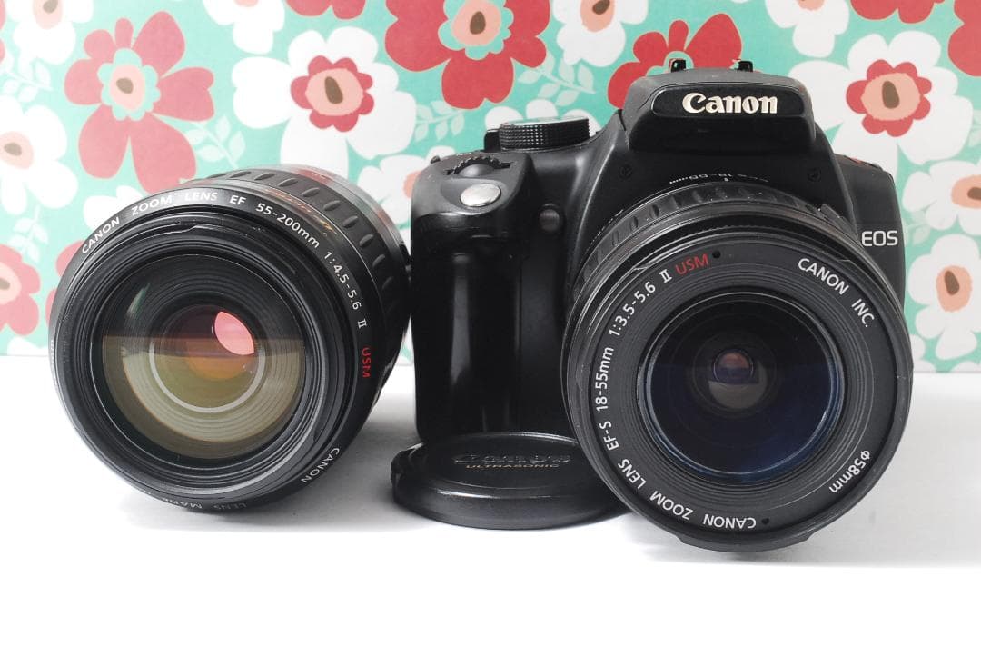 ❤初心者大人気❤Kiss N 望遠レンズつき❤スマホに転送❤