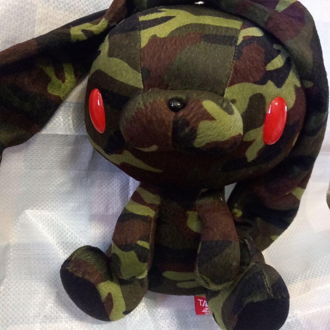 TAITO☆チャックスGP☆汎用うさぎ☆汎用うさぎぬいぐるみ☆迷彩柄