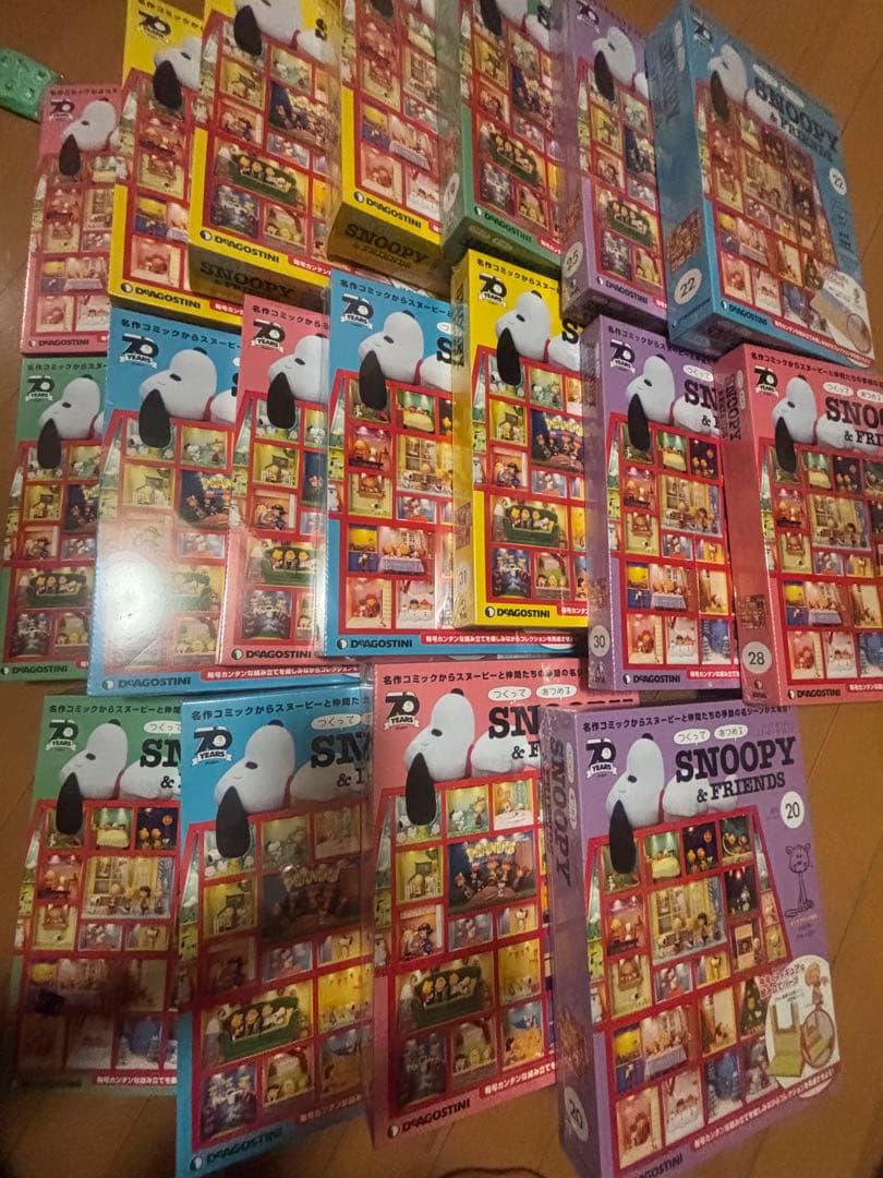スヌーピー組み立てフィギュア18個 スヌーピー組み立てフィギュア18個 | 激安通販のイーサプライ
