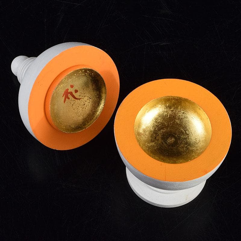 茶道具 東大寺古材 会田栄治・杉村和作 赤銅合子写 香合 共布共箱