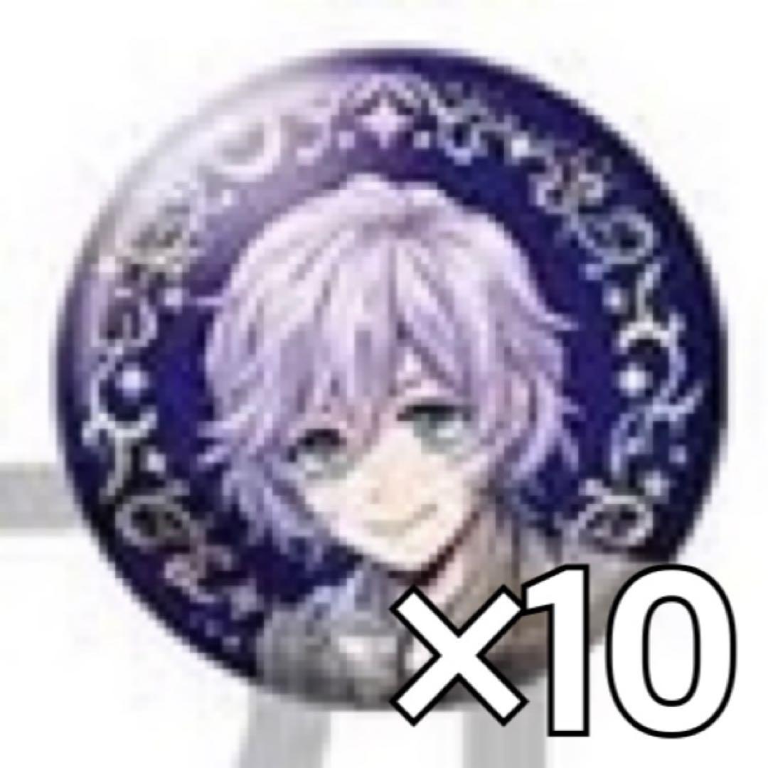 ツイステ エペル プラチナ 缶バッジ