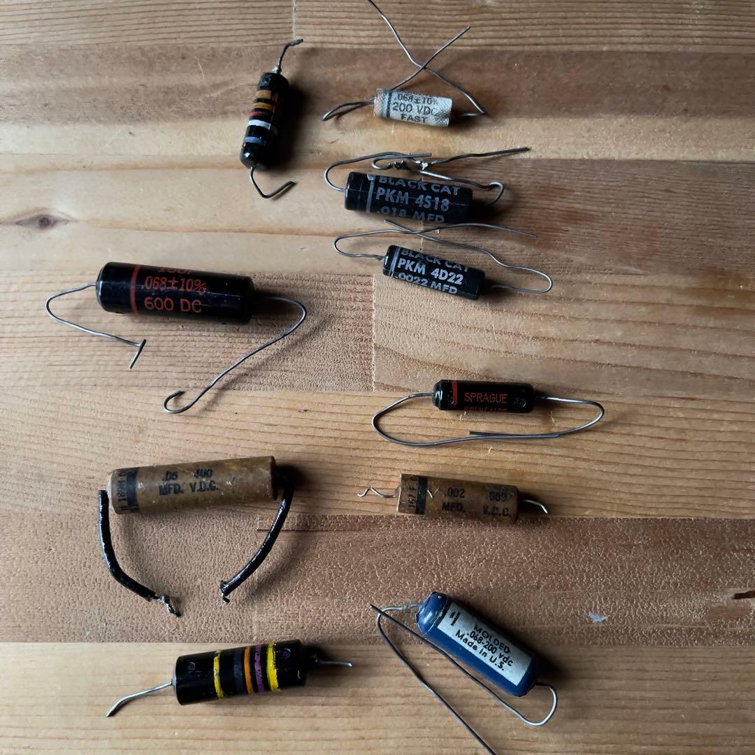 ギター用オールドコンデンサー10個セット コンデンサ載せ替えでギターサウンド向上｜ビンテージも入荷｜島村楽器