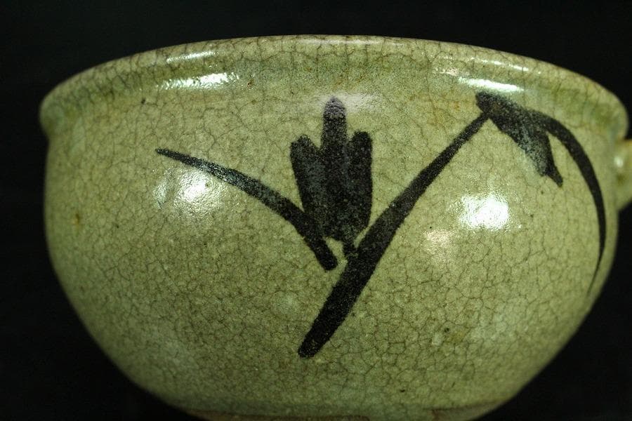 茶道具 絵唐津 方口茶碗 時代物(K-A380) - メルカリ