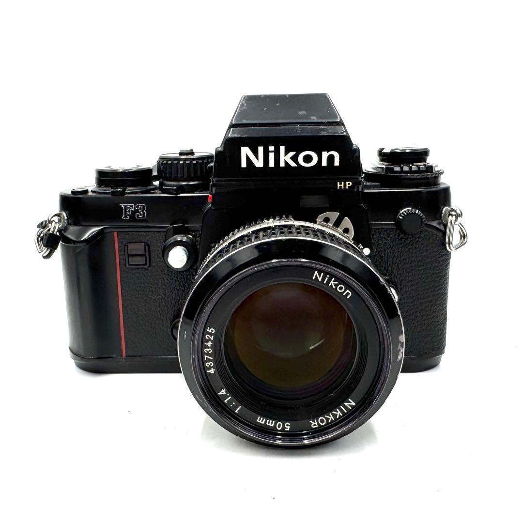 ❁完動品❁Nikon F3 HP 単焦点レンズ付き 50mm フィルムカメラ