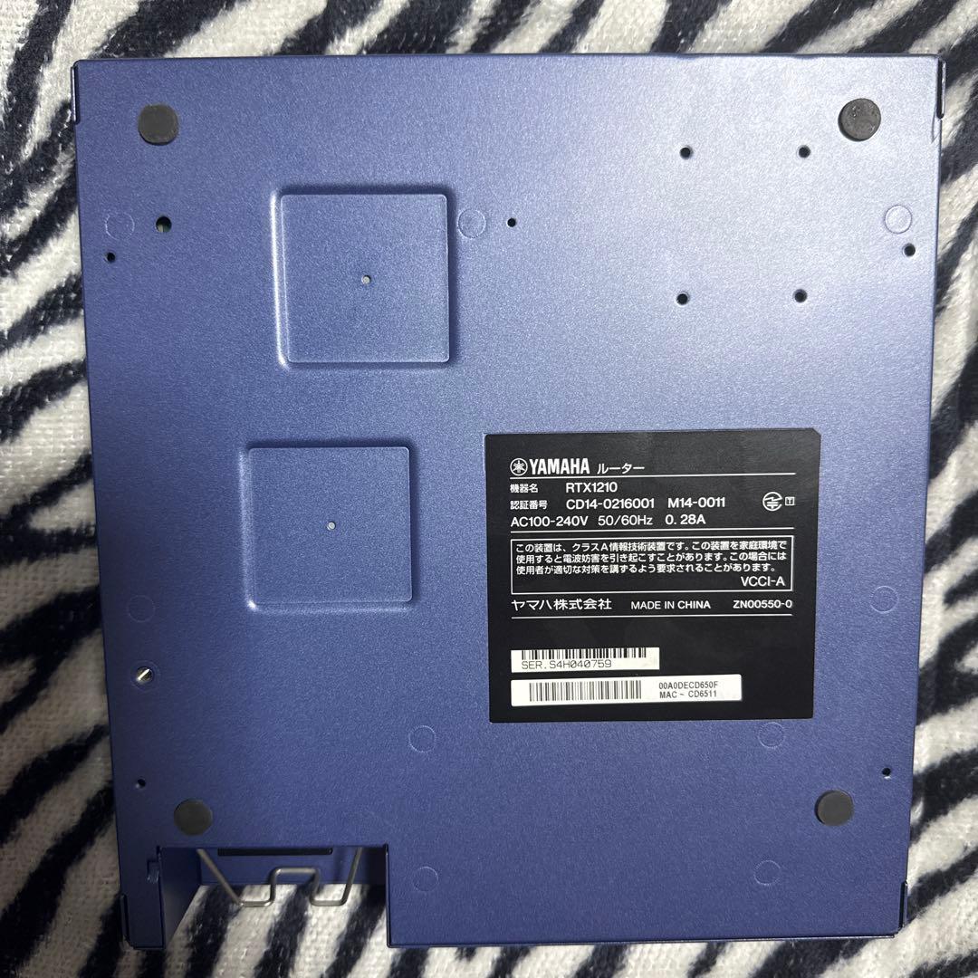 YAMAHA RTX1210 有線LANルーター