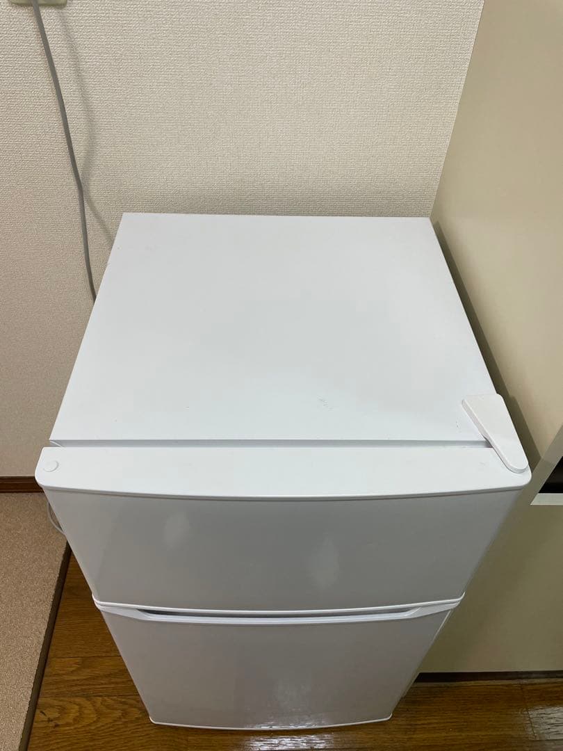【中古品_送料込み】Haier コンパクト冷蔵庫&冷凍庫 2ドア ホワイト