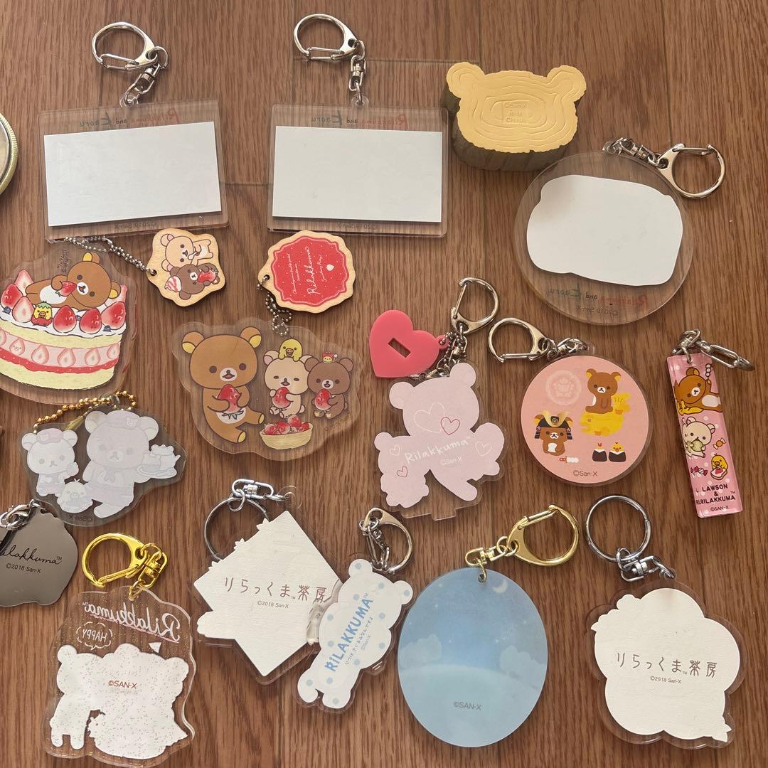新品未使用】リラックマ キーホルダー 缶バッジ 32点セット - メルカリ