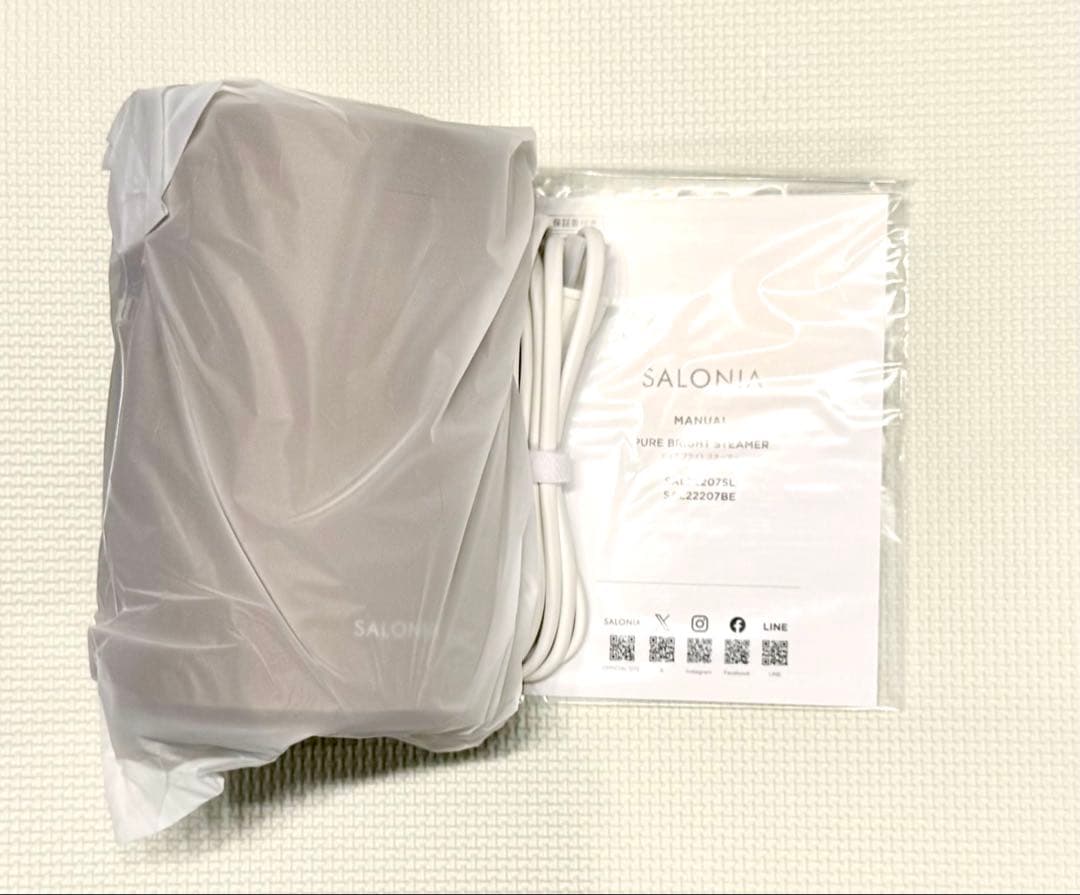 SALONIA サロニア ピュアブライト スチーマー 美顔器 新品未使用品