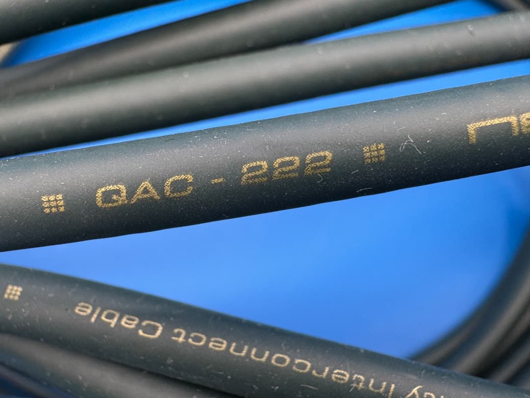 OYAIDE QAC-222 XFT 7.0m XLR(メス)-TRS 【2本】