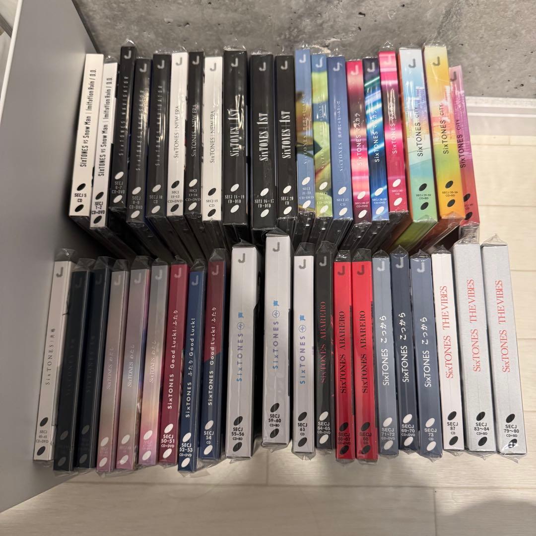 SixTONES CD・アルバムまとめ売り SixTONES CD アルバム まとめ売り セット 歴代 コンプリート 3形態の