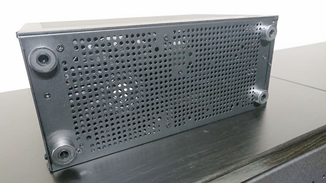 ミニITXPCケース＆SFX850W電源セット(ライザーケーブル＆ファン付き)