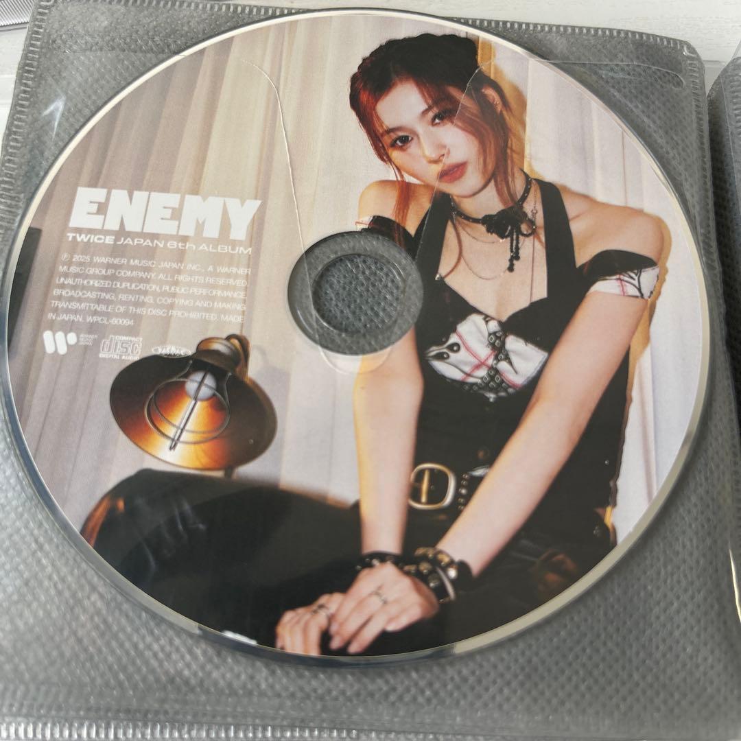 TWICE ENEMY CD JAPAN6thALBUM サナ盤 - メルカリ