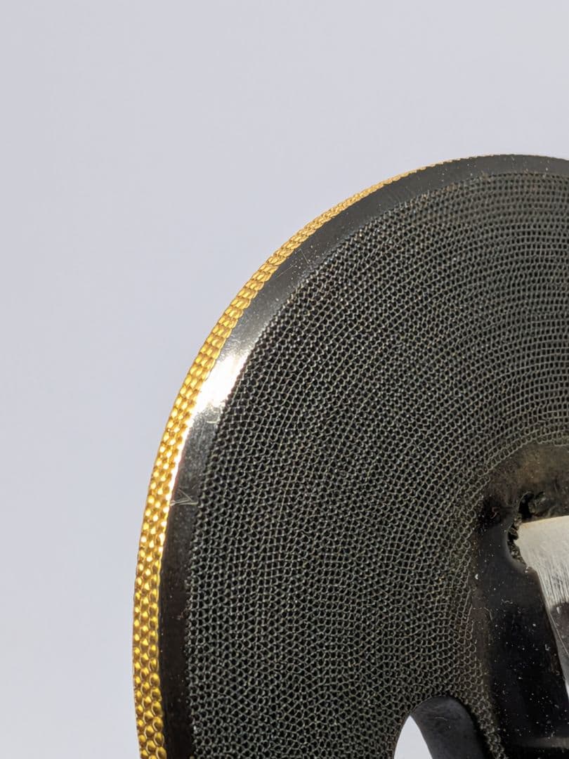 無銘 特別保存刀装具 安田 魚々子文図鐔 赤銅地 献上鐔 将軍家抱工 箱