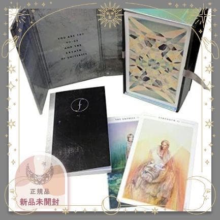 【正規品タロットカード】世界中で人気の優しく繊細な自己実現自己発見のためのデッキ Amazon.co.jp: DPEHAKMK タロットデッキ ユニーク 78枚のフローラル