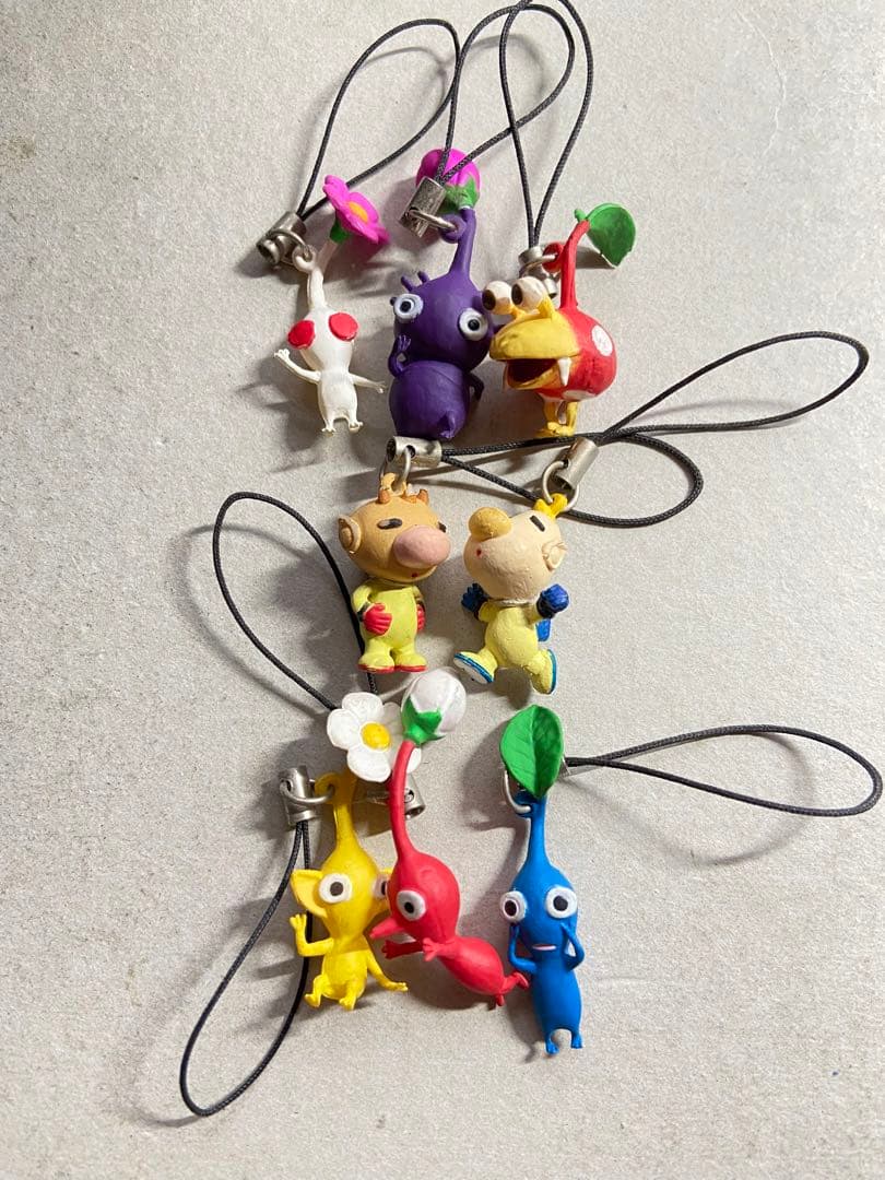 コンプリート】ピクミン2 シャープ芯替 フィギュアストラップ レトロ