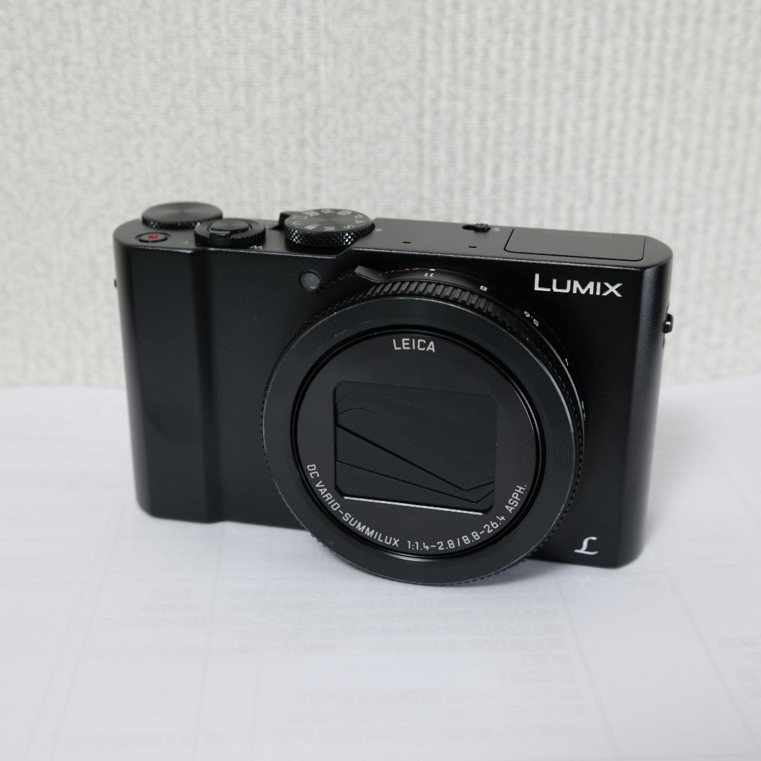 【美品】Panasonic LUMIX DMC-LX9 ブラック LUMIX パナソニック Panasonic DMC-LX9 ルミックス ブラック