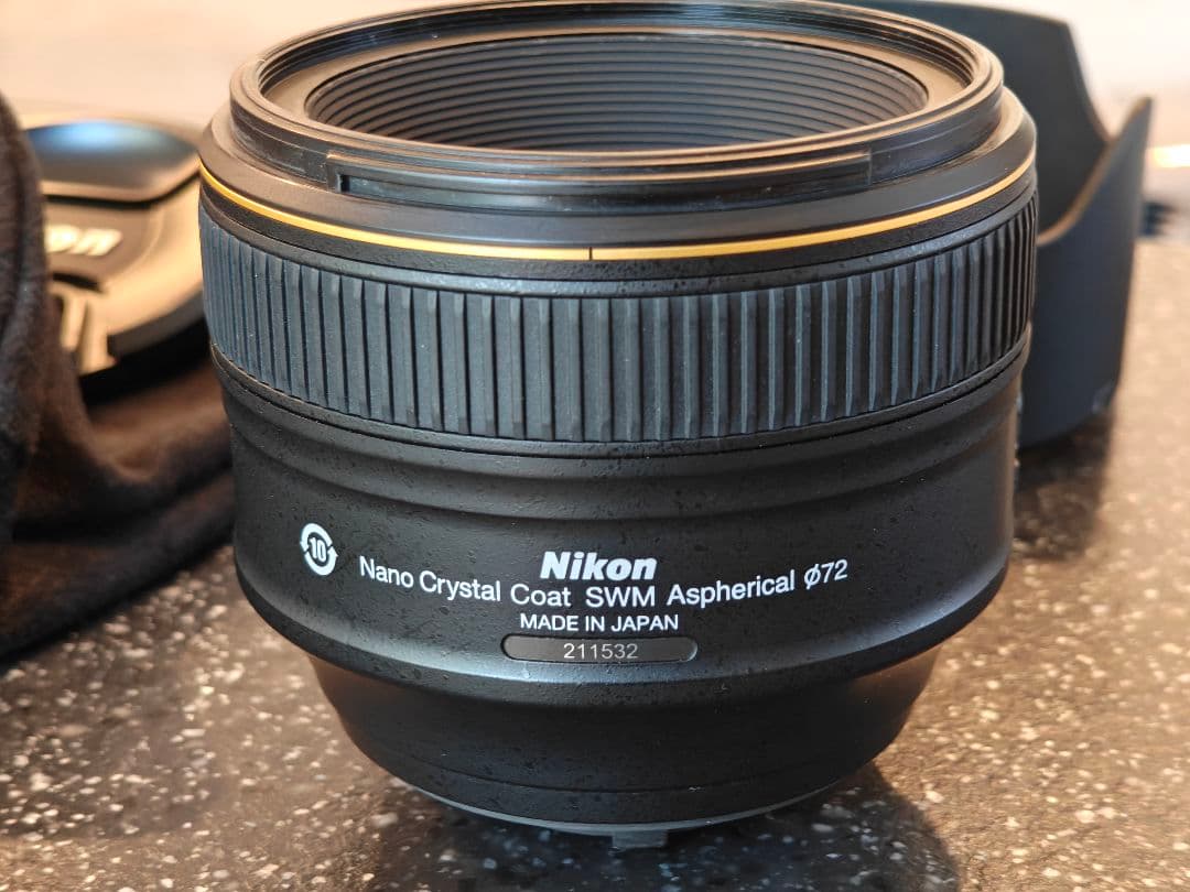 レンズ(単焦点) Nikon AF-S NIKKOR 58mm f/1.4G