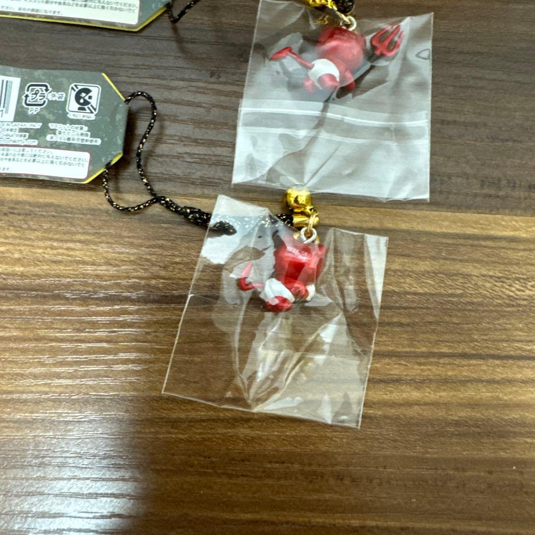 未開封・送料無料】キティちゃん 根付け ストラップ 2006年 デビルKT2