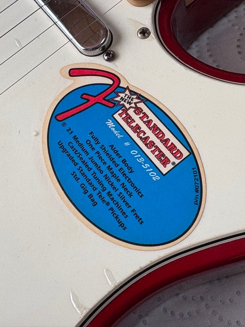 Fender Telecaster レフティ Curtis Novak