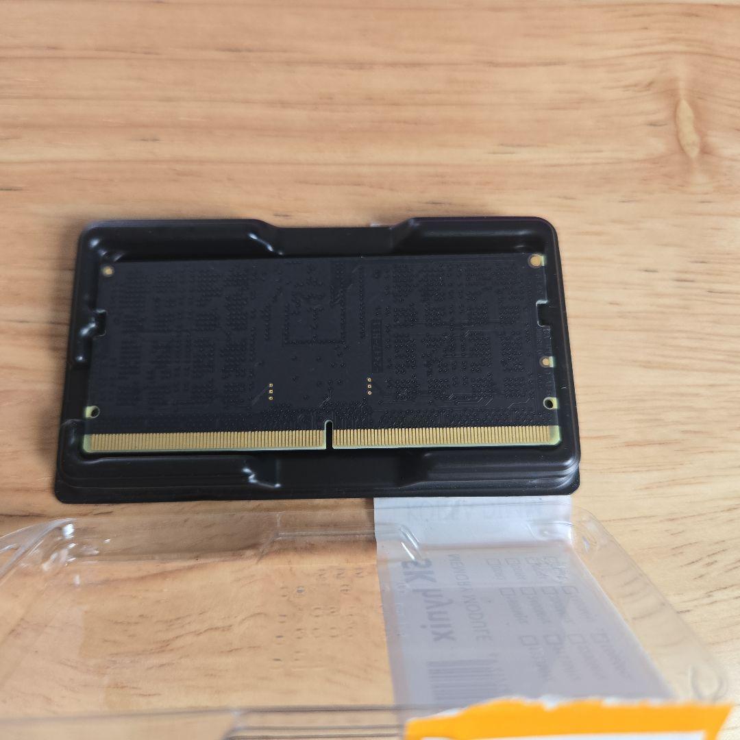 Crucial 16GB DDR5 4800 SODIMM メモリー